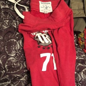 Real True Religion red pants. New